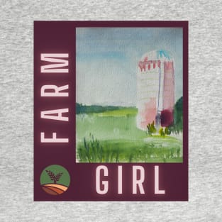 Farm Girl & Silo v2 T-Shirt